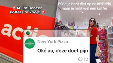Bedrijven pakken uit met inhakers nadat koffers niet aankomen op New York Pizza-influencertrip