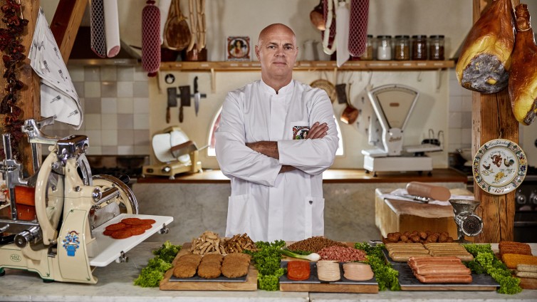 Jaap Korteweg, founding father en gezicht van De Vegetarische Slager