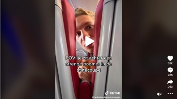 NS gaat op TikTok als een trein