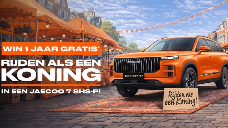 Omoda Jaecoo verloot een auto onder Koningsdagfans