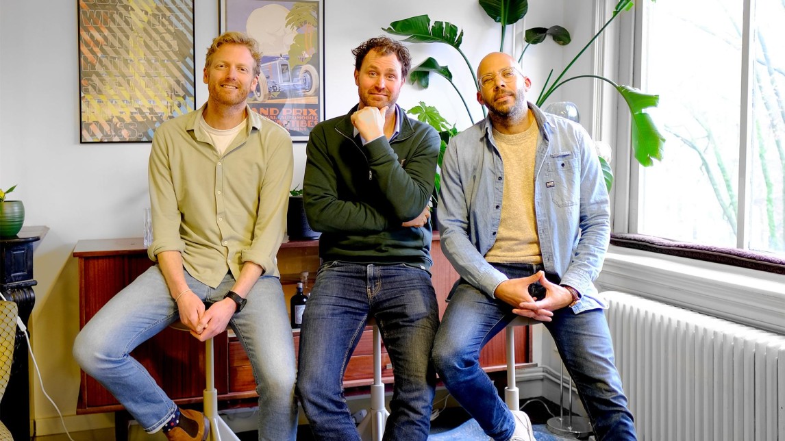 Radboud Langenhorst, Thierry de Vries en Quincy James