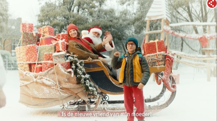 Lies 'wordt geregeld' door de kerstman in Kruidvat-kerstcommercial