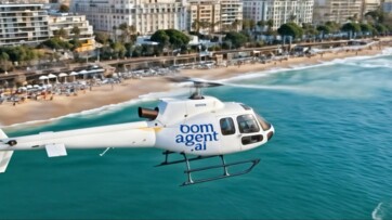 Met de helikopter naar Cannes dankzij AI-copy