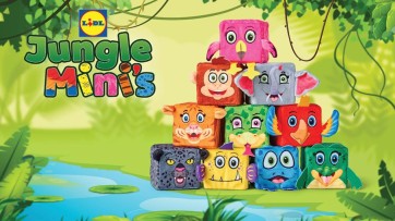 Lidl lanceert spaaractie JungleMini's