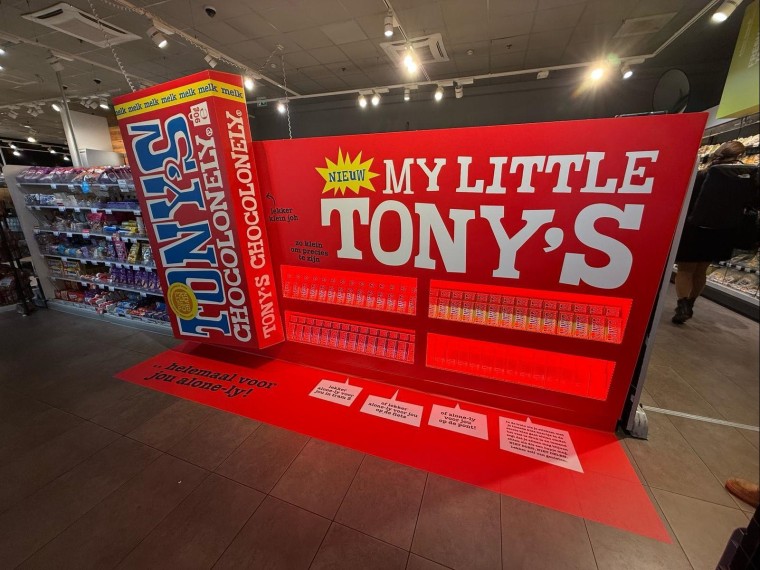 Tony's Chocolonely in het retail-kanaal