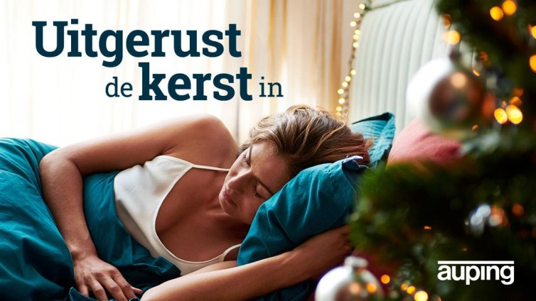 Auping biedt ‘De meest ontspannen kerst ooit’ aan in nieuwe campagne 