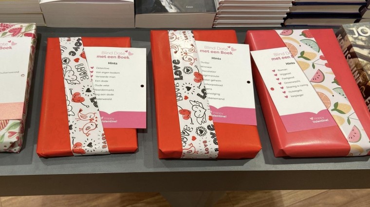 blind date met een boek - winkel