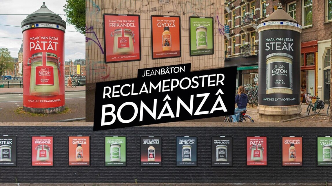 Jean Bâton organiseert Reclâmeposter Bonânzâ