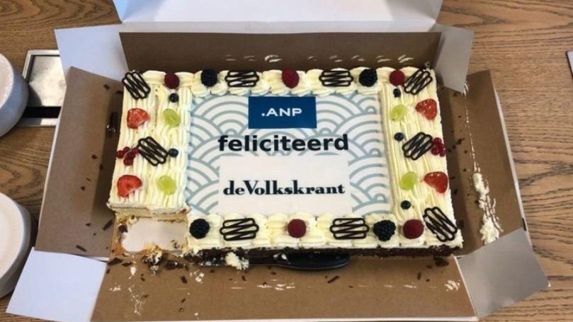 de taart