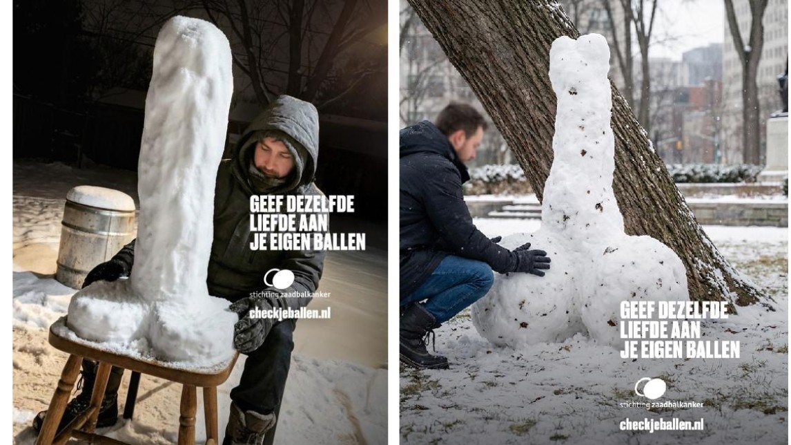 Campagne sneeuwpiemel