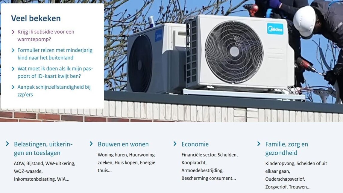 rijksoverheid vragen op website