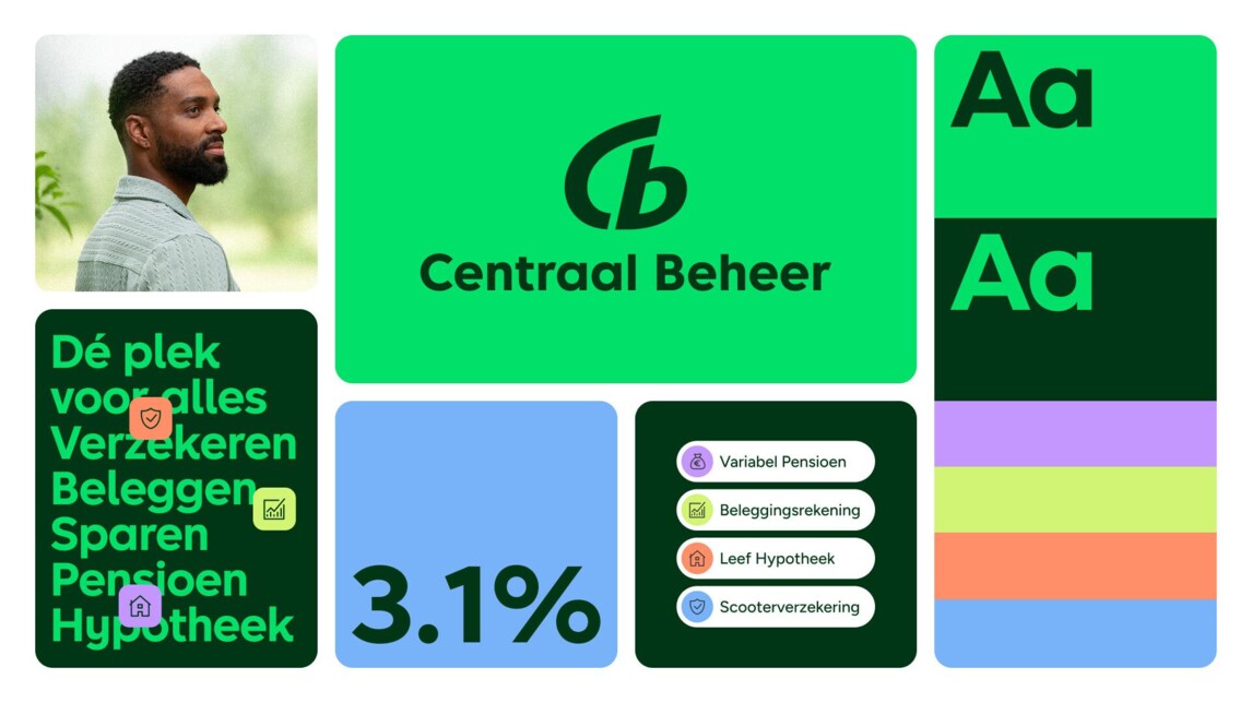 Nieuwe stijl Centraal Beheer