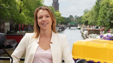 Mira van Houwelingen, marketingbaas Getir: ‘Bereid je maar voor op een paarse golf’