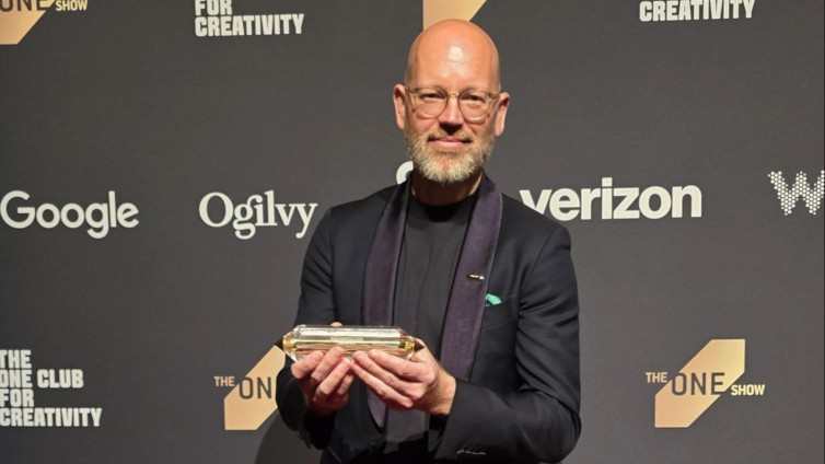Dave Frauenfelder (KPN) geëerd met CMO Pencil in New York