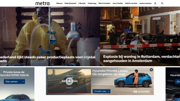 Mediahuis investeert in Metronieuws met nieuwe vormgeving