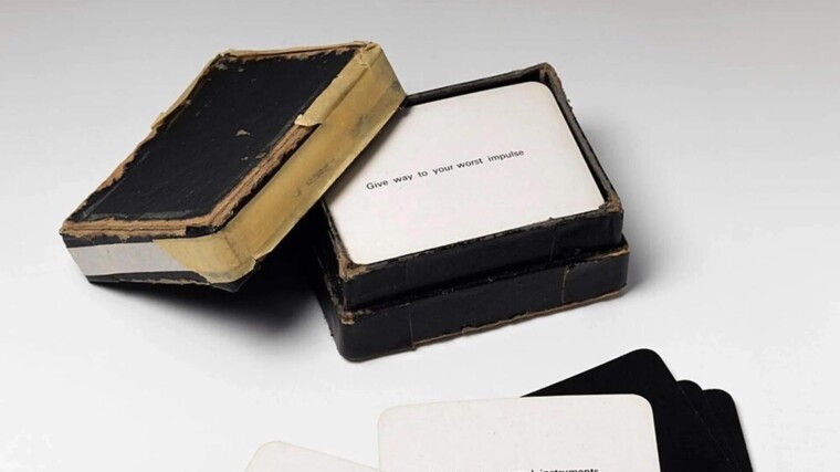 De Oblique Strategies van Brian Eno en Peter Schmidt