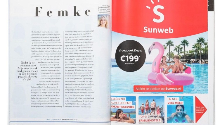 Advertentie Sunweb