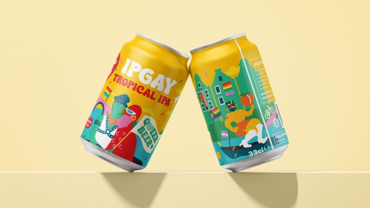 Queer Beer lanceert IPGay: tropische IPA met een boodschap