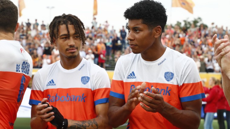 De neven Marlon Landbrug en Terrance Pieters