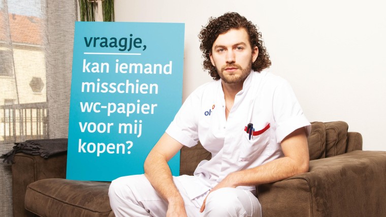 Vraagje: 'Kan iemand misschien wc-papier kopen voor mij?'