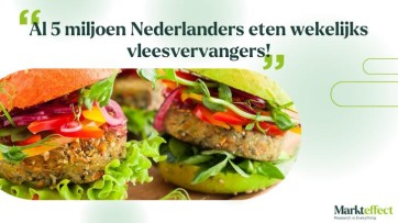 Al 5 miljoen Nederlanders eten wekelijks vleesvervangers