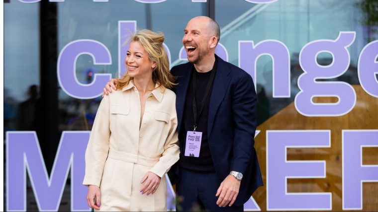 Marcel van der Heijden met Plant FWD-compagnon Maartje Nelissen