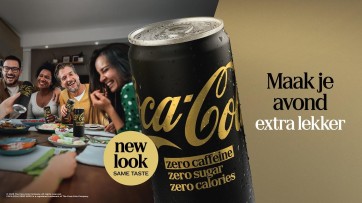 Coca-Cola komt met redesign voor Zero Zero
