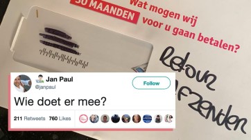 Ergernis over ongewenste loterij-reclame bereikt hoogtepunt op Twitter