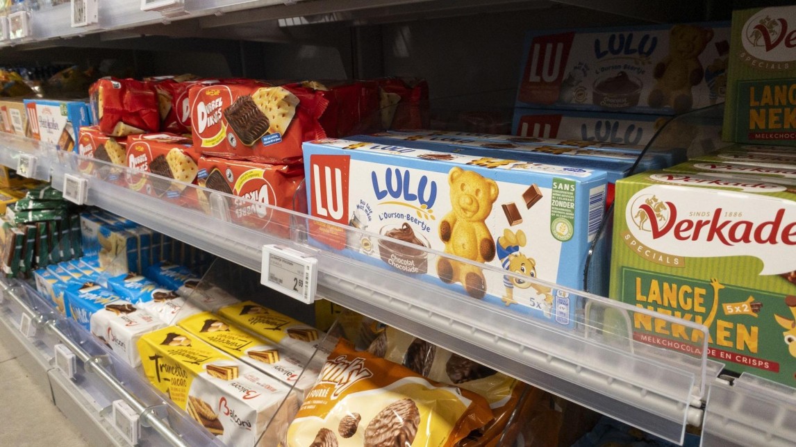 Snoep in de schappen bij Albert Heijn
