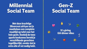 Gen Z vs. millennial: bedrijven maken verschil duidelijk in Instagram-posts