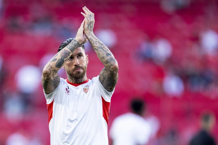 Sergio Ramos als speler van Sevilla FC