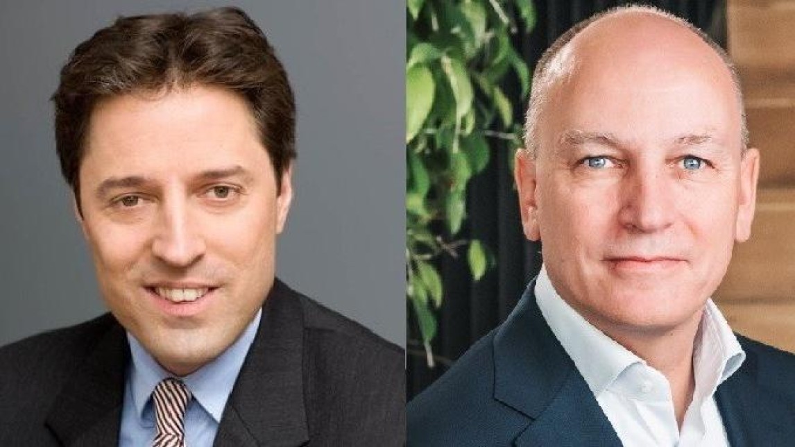Ariën Stuijt (l) en Ingo Heijnen