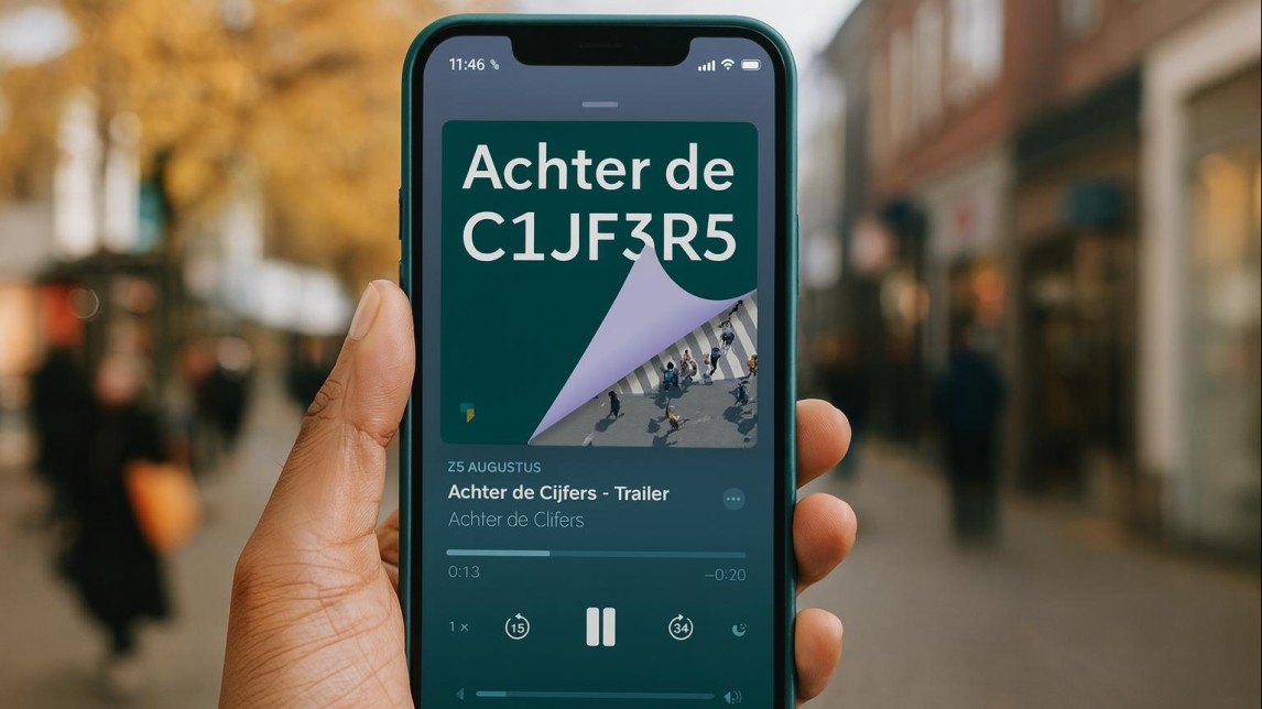 Het eerste deel van de podcast gaat over de winkelstraat