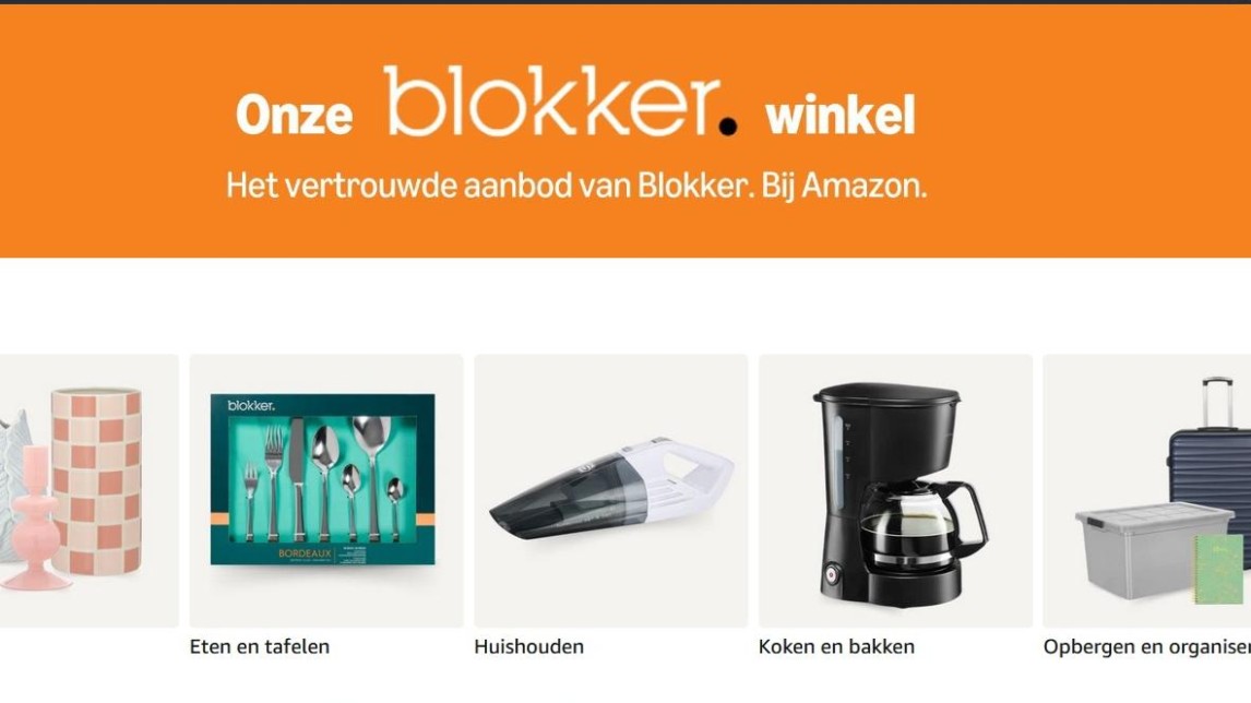 Online shop-in-shop: Blokker bij Amazon.nl