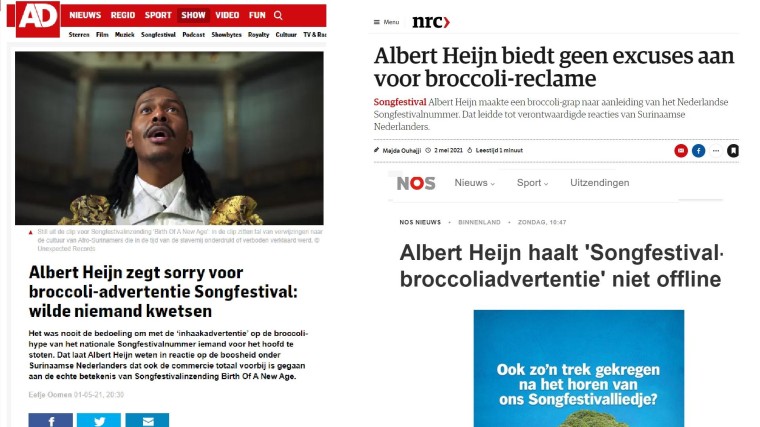 de stukken van AD, NRC en NOS