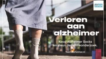 Campagne voor nieuwe Alzheimer Socks vindt inspiratie in droevige vermissingszaken