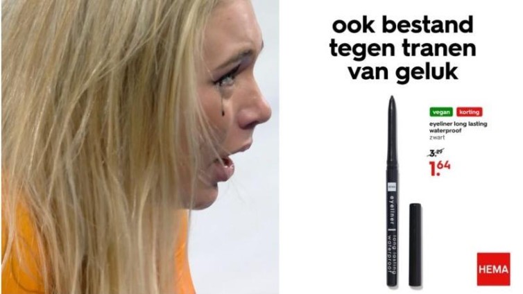 Meteen raak: Hema's eyeliner-inhaker na winst Jutta Leerdam