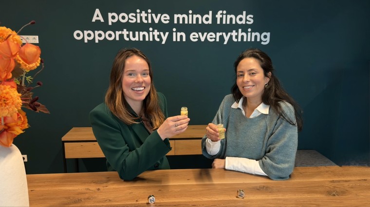 Lara Molendijk en Eva Nooitgedagt