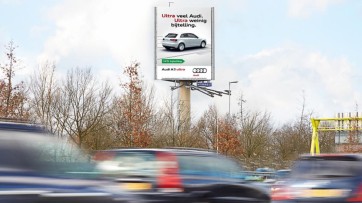 Outreach: ‘Geen enkele reden om aan te nemen dat er verbod komt op reclamemasten’