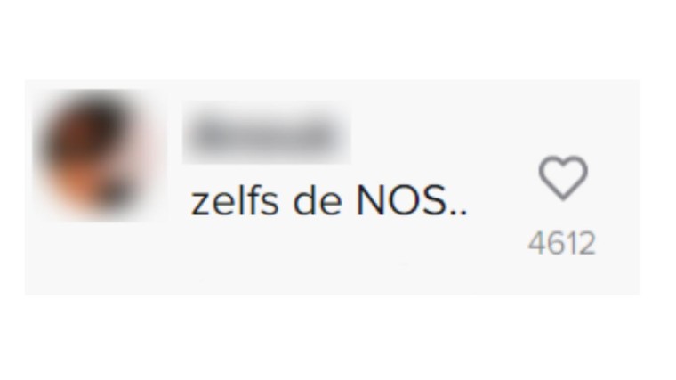 zelfs NOS