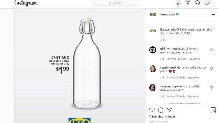 instapost Ikea