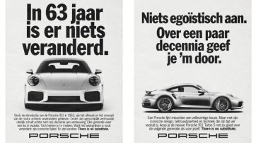 Porsche Nederland blaast historische advertenties nieuw leven in
