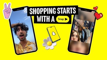 Shoppen start met een Snap