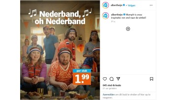 Albert Heijn trekt jackpot met inhaker op zweetband Memphis