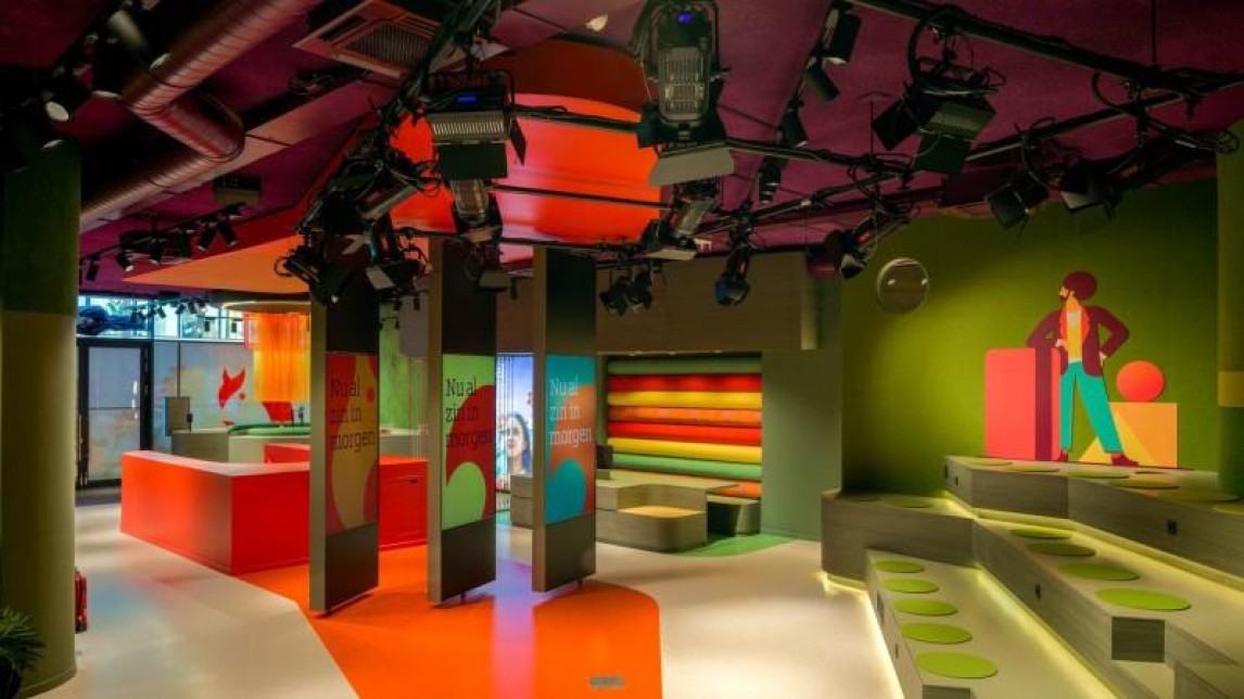 De nieuwe winkel tegenover De Bijenkorf