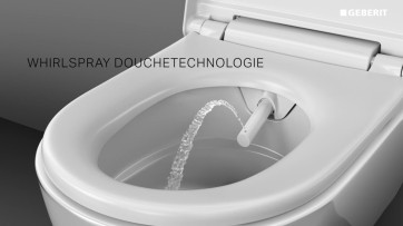 De Geberit AquaClean Alba douche-wc. Nieuw product. Gelukt?