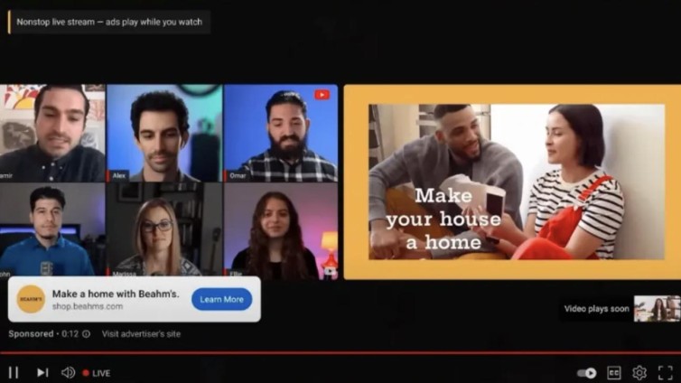 Trending deze week: livestreams is prime time - YouTube lanceert nieuw advertentieformat