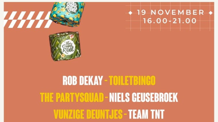 The Good Roll lanceert het allereerste Toilet Festival ooit