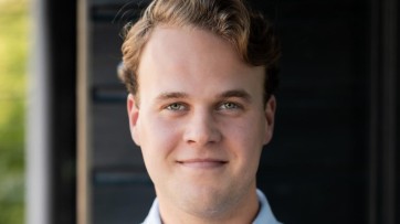 Niels Slootweg, junior woordvoerder Albert Heijn: 'Ik wil altijd alles weten'