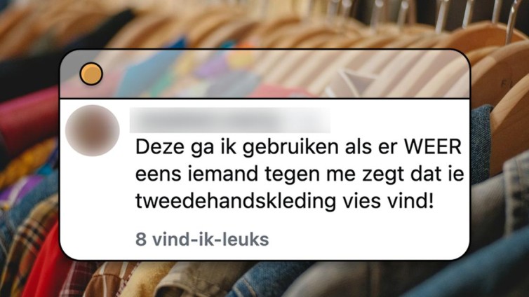 'Free Fashion’ zet Nederlanders aan het denken over ‘vuilheid’ tweedehands kleding